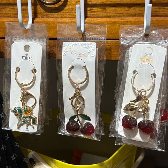2 for $12 BAG CHARMS/KEY CHAINS - Picture 1 of 12